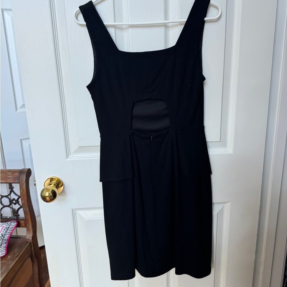 Peekaboo back dress
